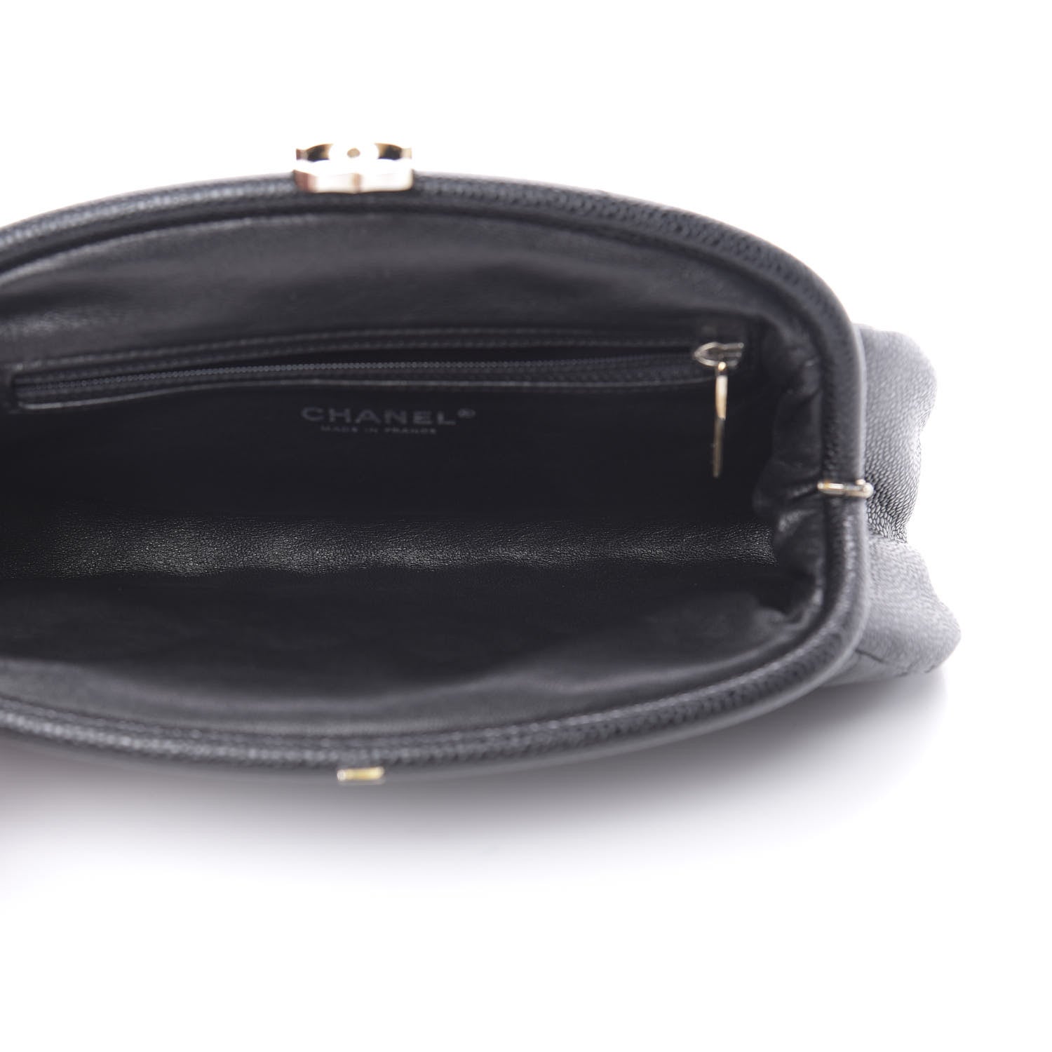 Chanel Caviar Quilted Timeless Clutch Black 5 of 7