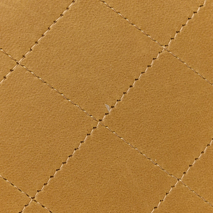 Chanel Lambskin Quilted Tri-Color Jumbo Double Flap Orange Burgundy Yellow 13 of 14