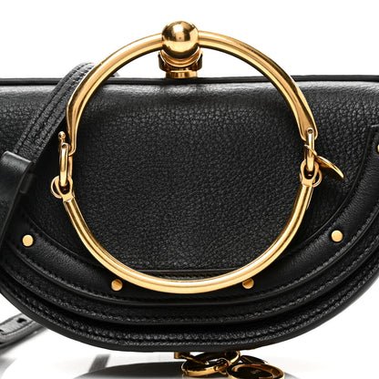 Chloe Calfskin Small Nile Bracelet Minaudiere Bag Black 7 of 9