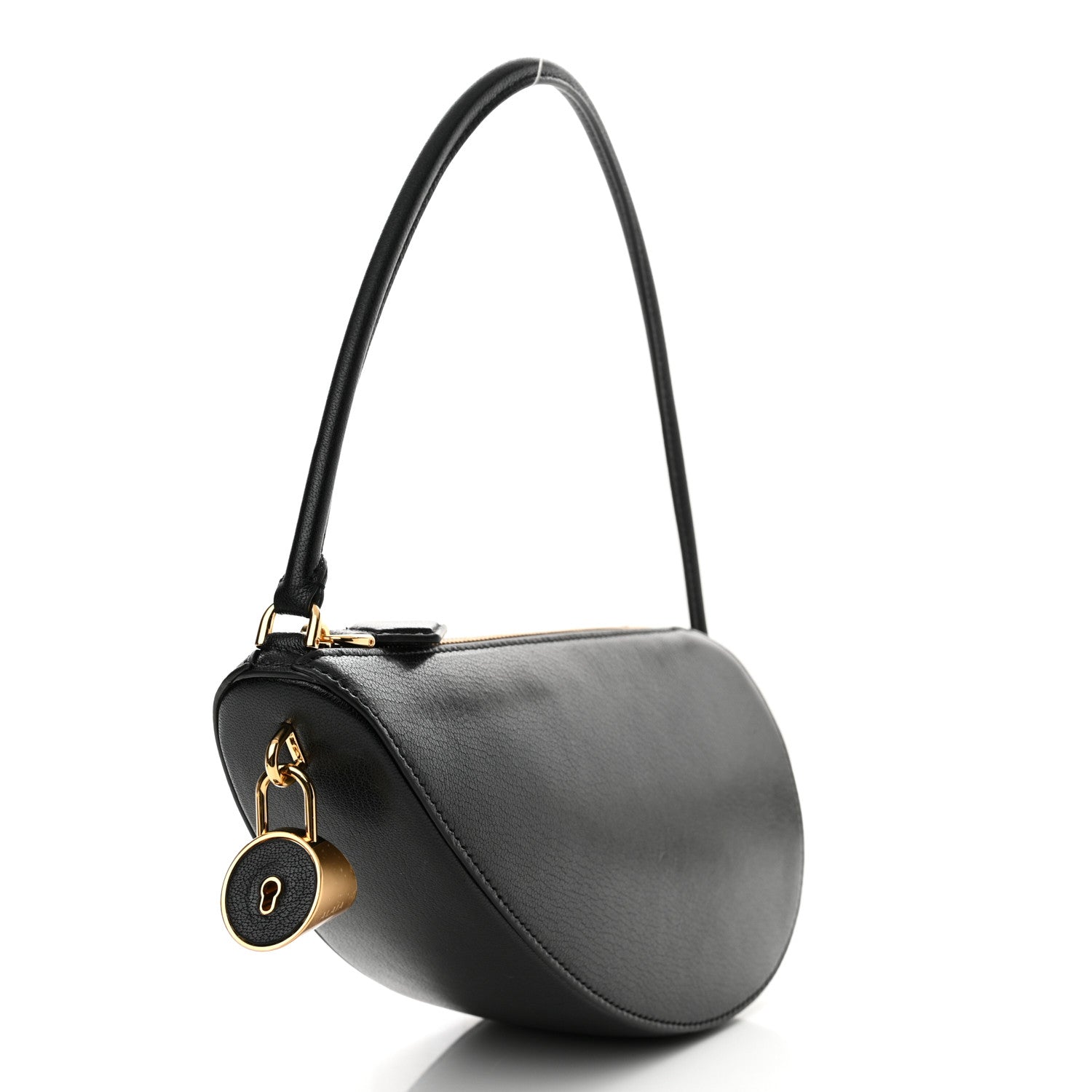 Alaia Goatskin Le Demi Coeur Bag Black 3 of 10