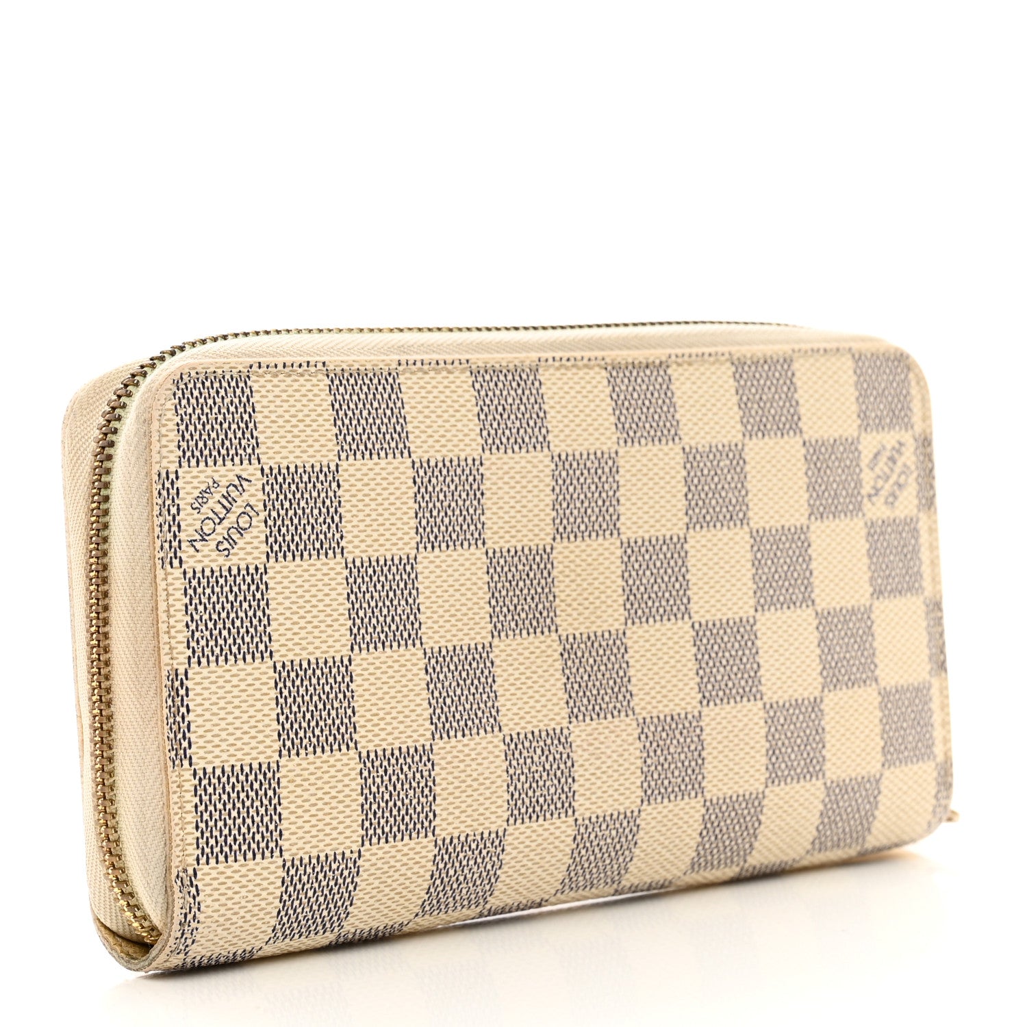 Louis Vuitton Damier Azur Zippy Wallet 3 of 9
