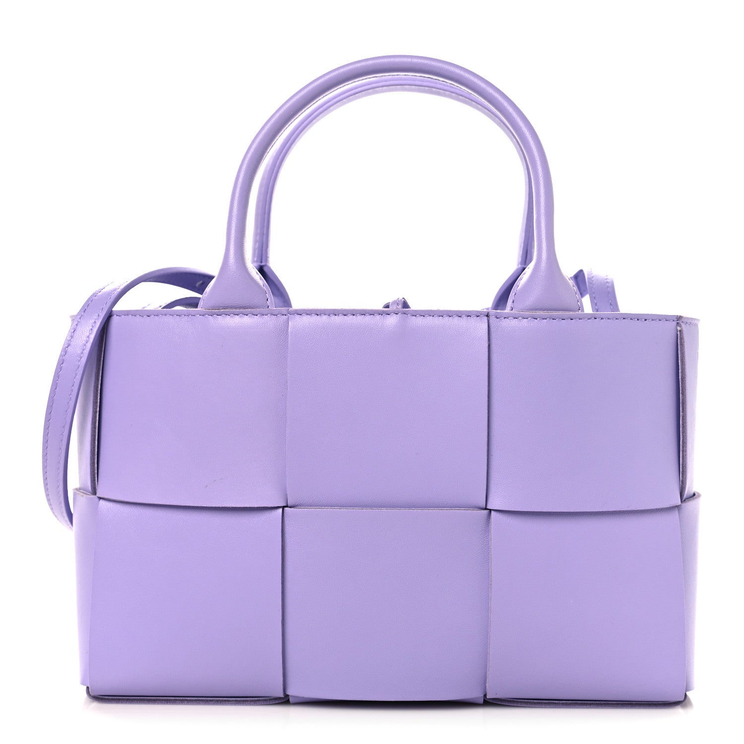 Bottega Veneta Nappa Maxi Intrecciato Mini Arco Tote Wisteria 1 of 10