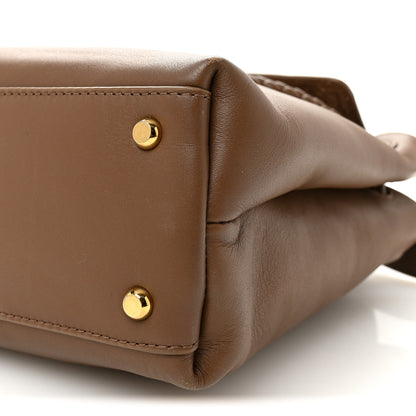Bottega Veneta Silky Calfskin Small Ciao Ciao Nocciola 9 of 9