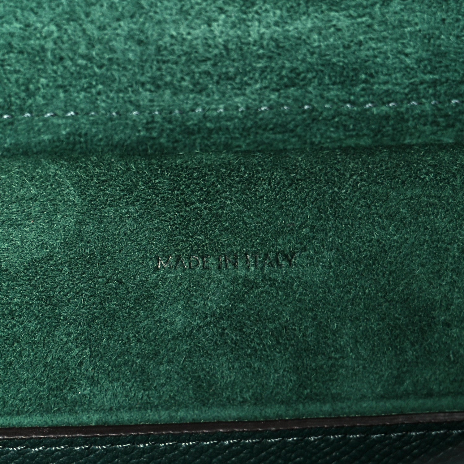 Celine Grained Calfskin Micro Belt Bag Amazone 6 of 11