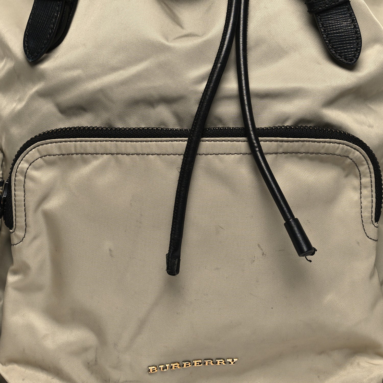 Burberry Nylon Medium Rucksack Backpack Beige 7 of 14