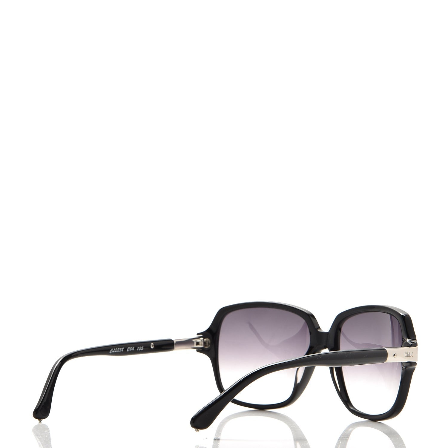 Chloe Oversized Round Sunglasses CL2238 Black 4 of 9