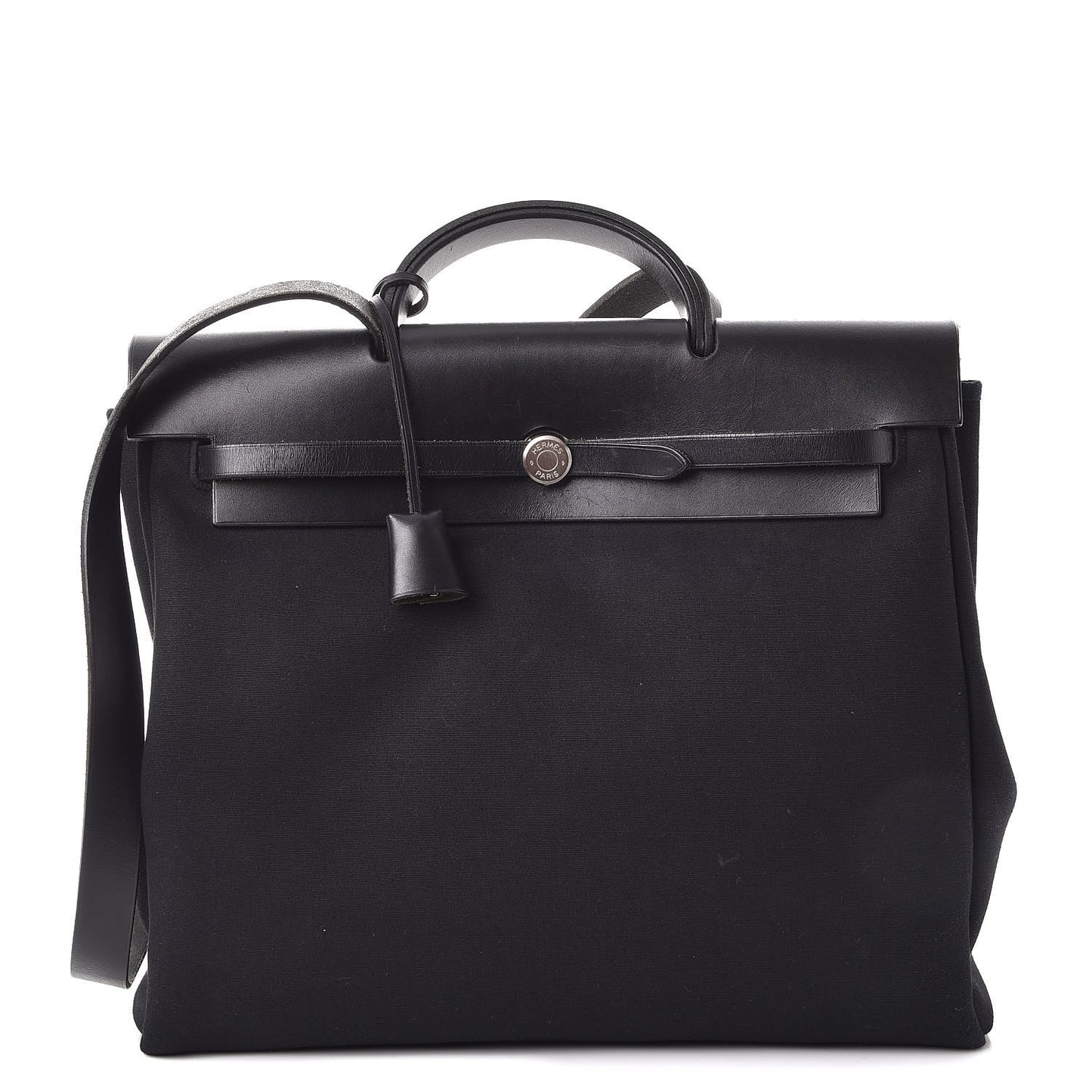 Toile Vache Calfskin Herbag 39 MM Black