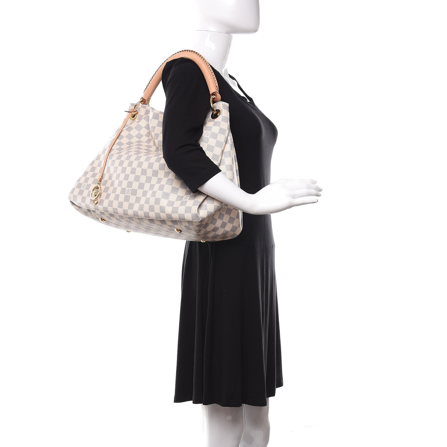 Damier Azur Artsy MM