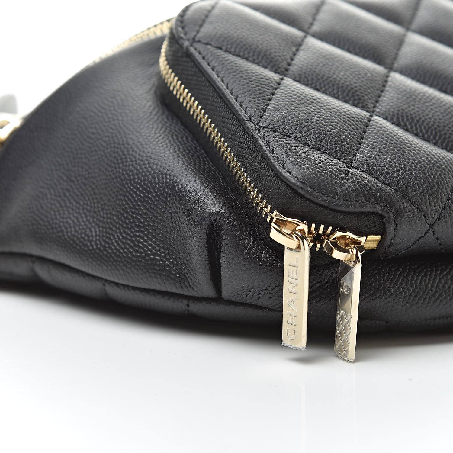 Chanel Caviar Quilted Business Affinity Waist Belt Bag Black 9 of 11