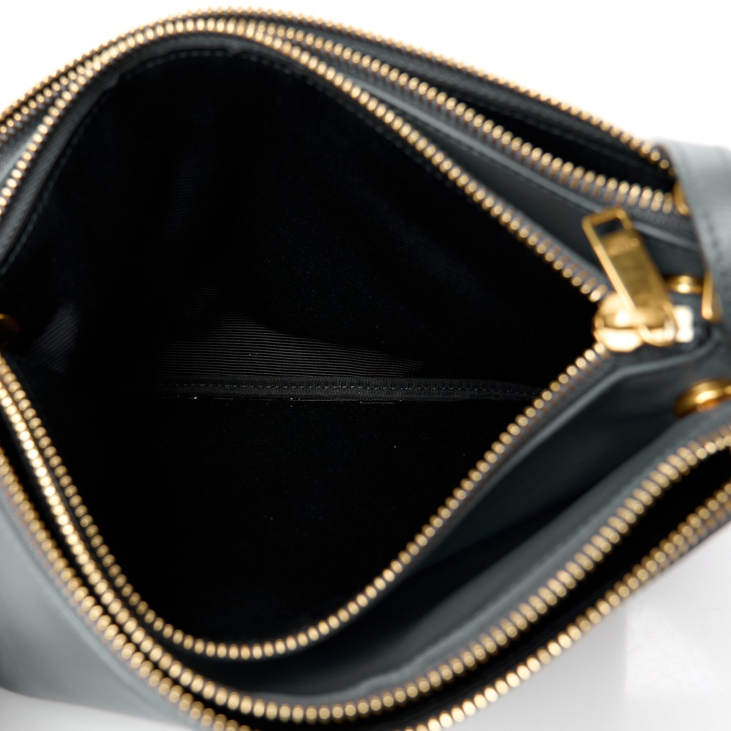 Lambskin Large Trio Crossbody Bag Medium Storm