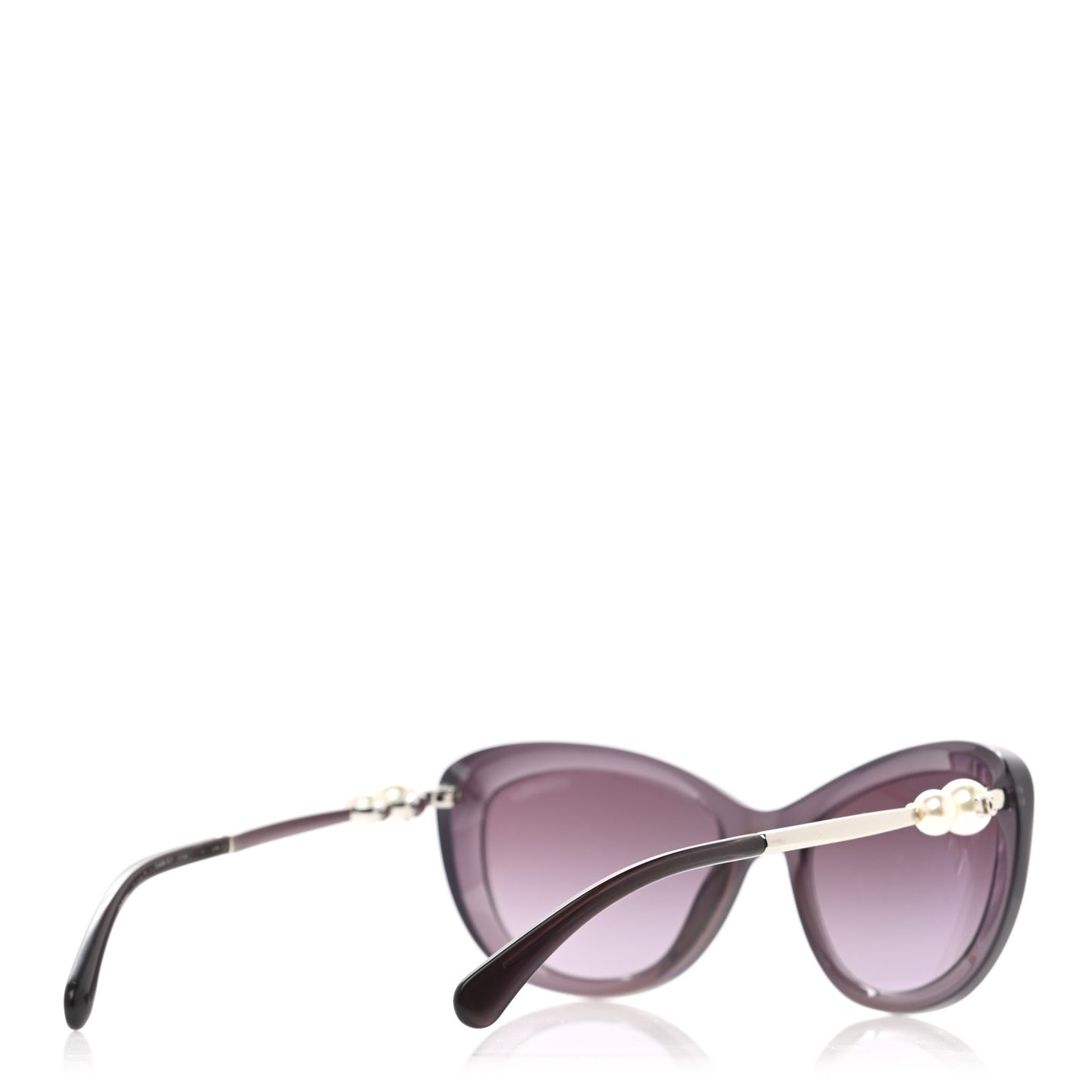 Polarized Cat Eye Pearl Sunglasses 5340-H Pink
