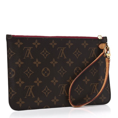 Louis Vuitton Monogram Neverfull MM GM Pochette Pivoine 2 of 7