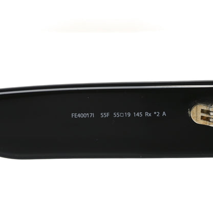 Fendi Acetate FF Fendi Butterfly Sunglasses FE40017I Havana 6 of 7
