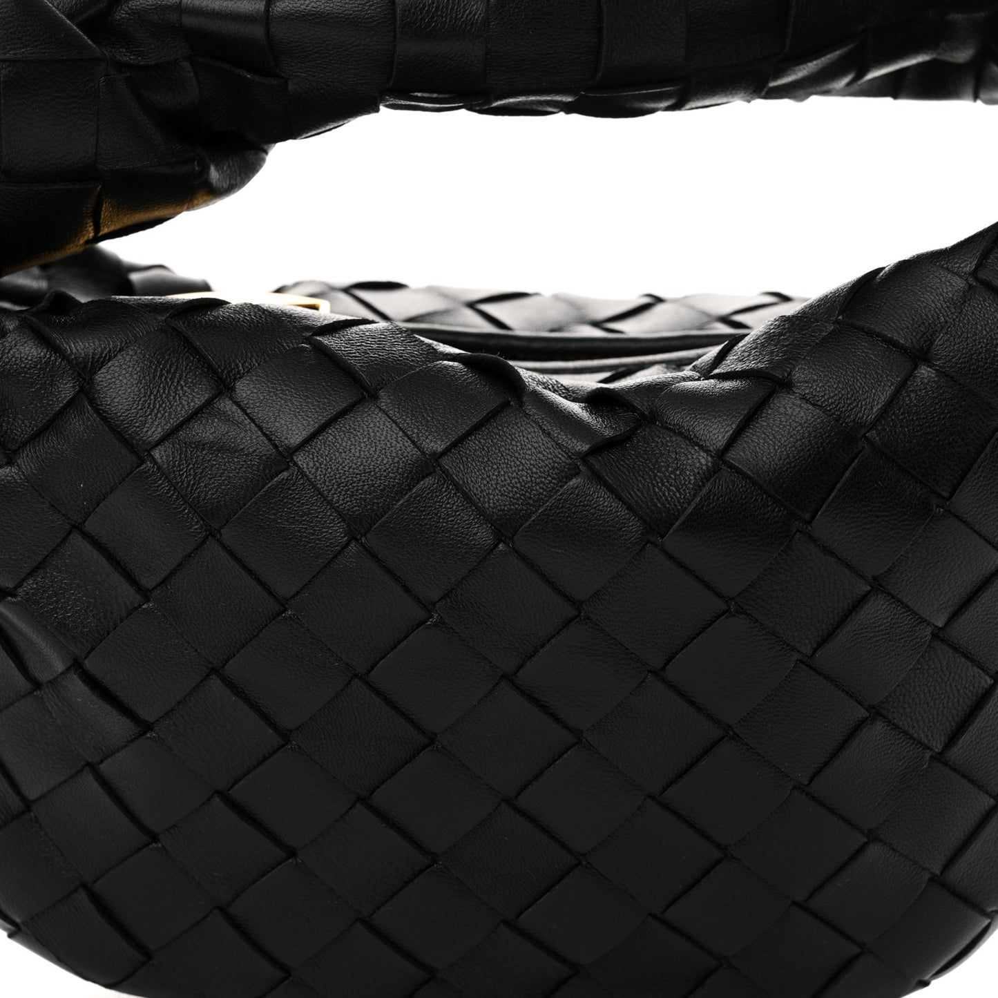 Nappa Intrecciato Mini Jodie Black