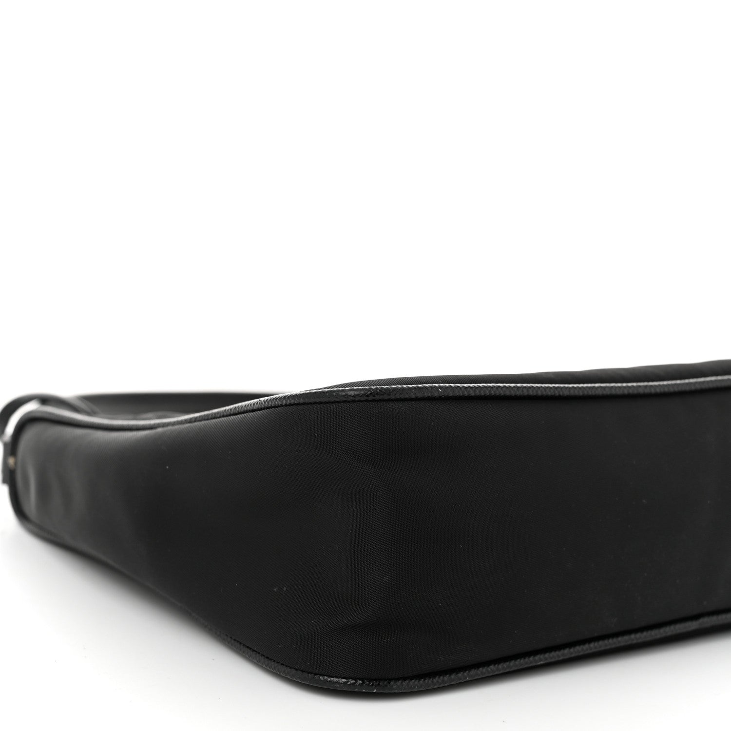 Prada Tessuto Nylon Saffiano Mini Re-Edition 2005 Bag Black 10 of 11