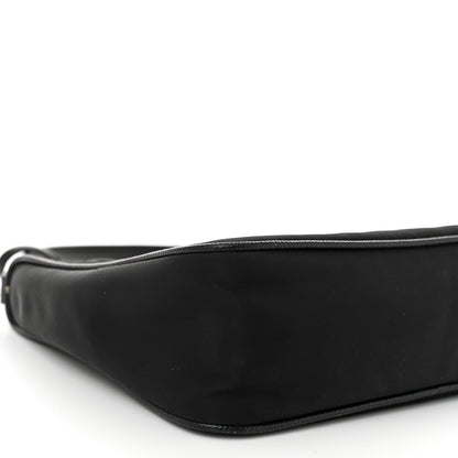 Prada Tessuto Nylon Saffiano Mini Re-Edition 2005 Bag Black 10 of 11