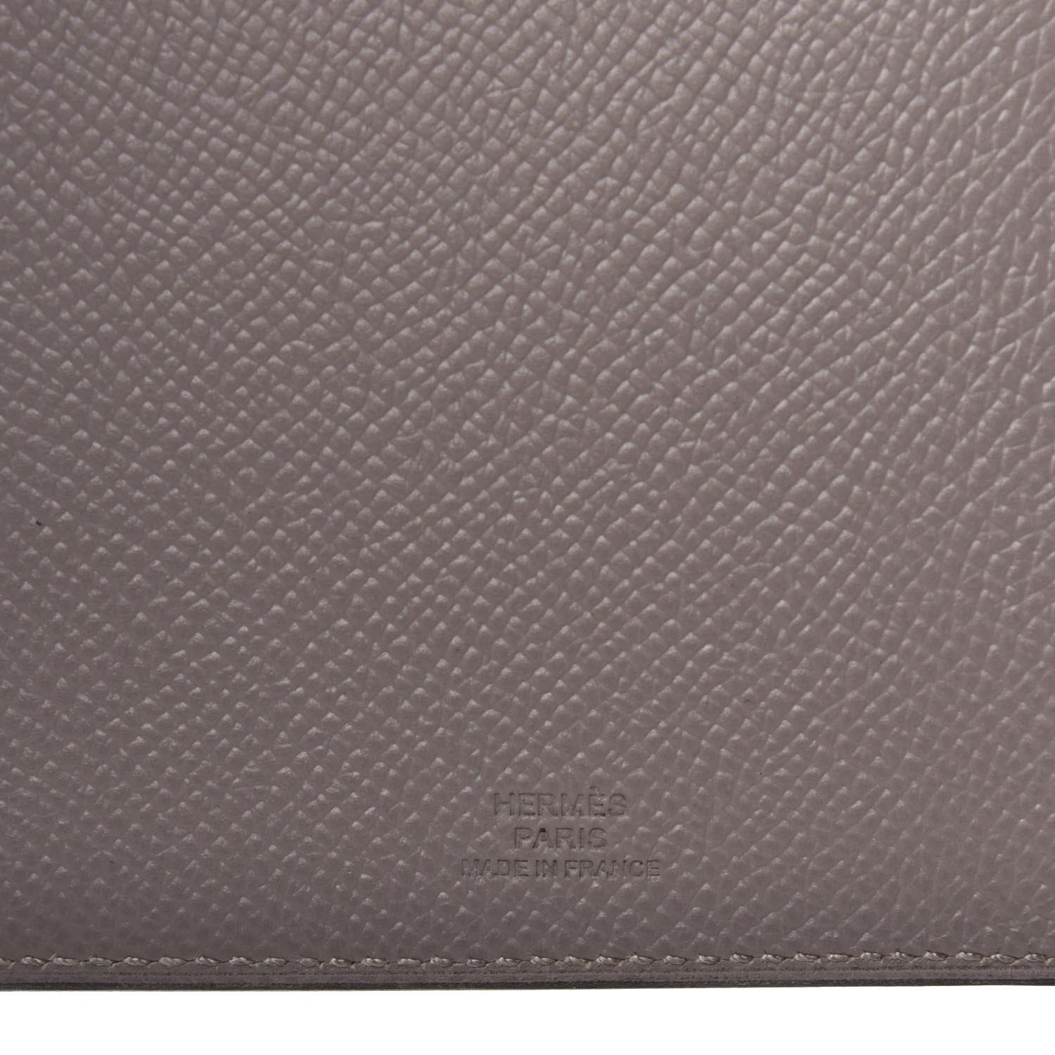 Hermes Epsom Tarmac PM Passport Holder Gris Tarmac 7 of 7