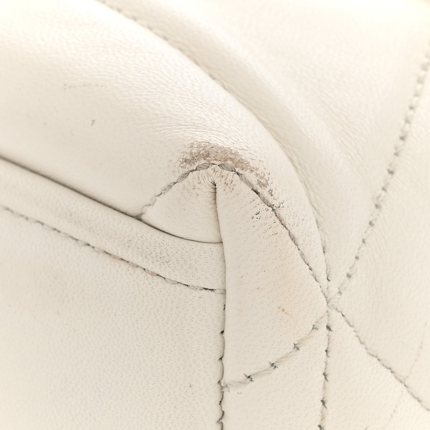 Prada Nappa Triangle Stitched Small Spectrum Bag White 10 of 15