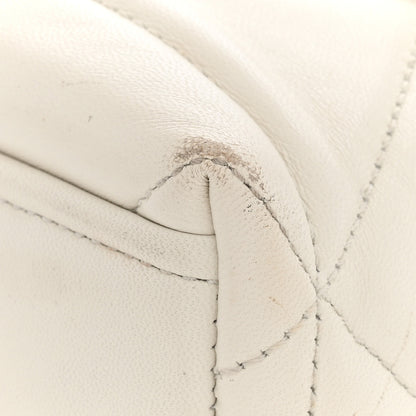 Prada Nappa Triangle Stitched Small Spectrum Bag White 10 of 15