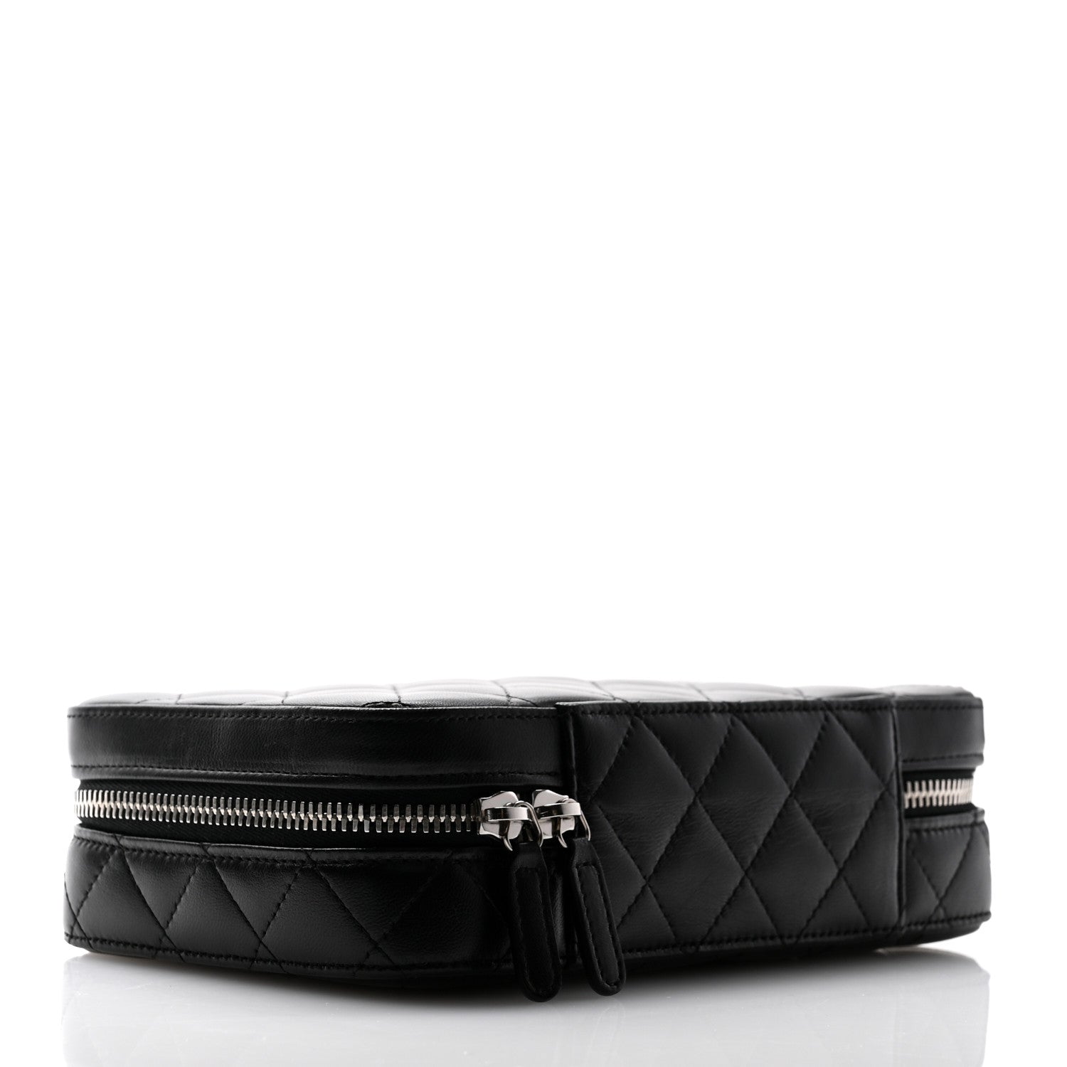 Chanel Lambskin Quilted Jewelry Case Black 7 of 16