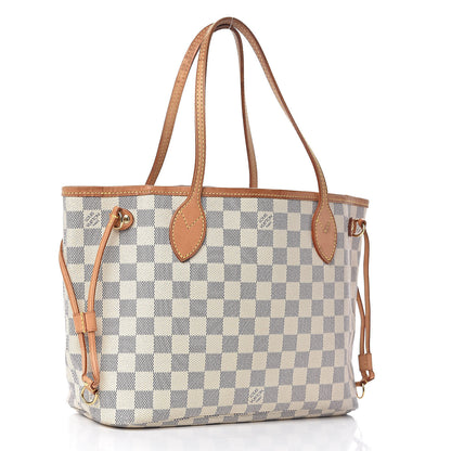 Louis Vuitton Damier Azur Neverfull PM 3 of 18