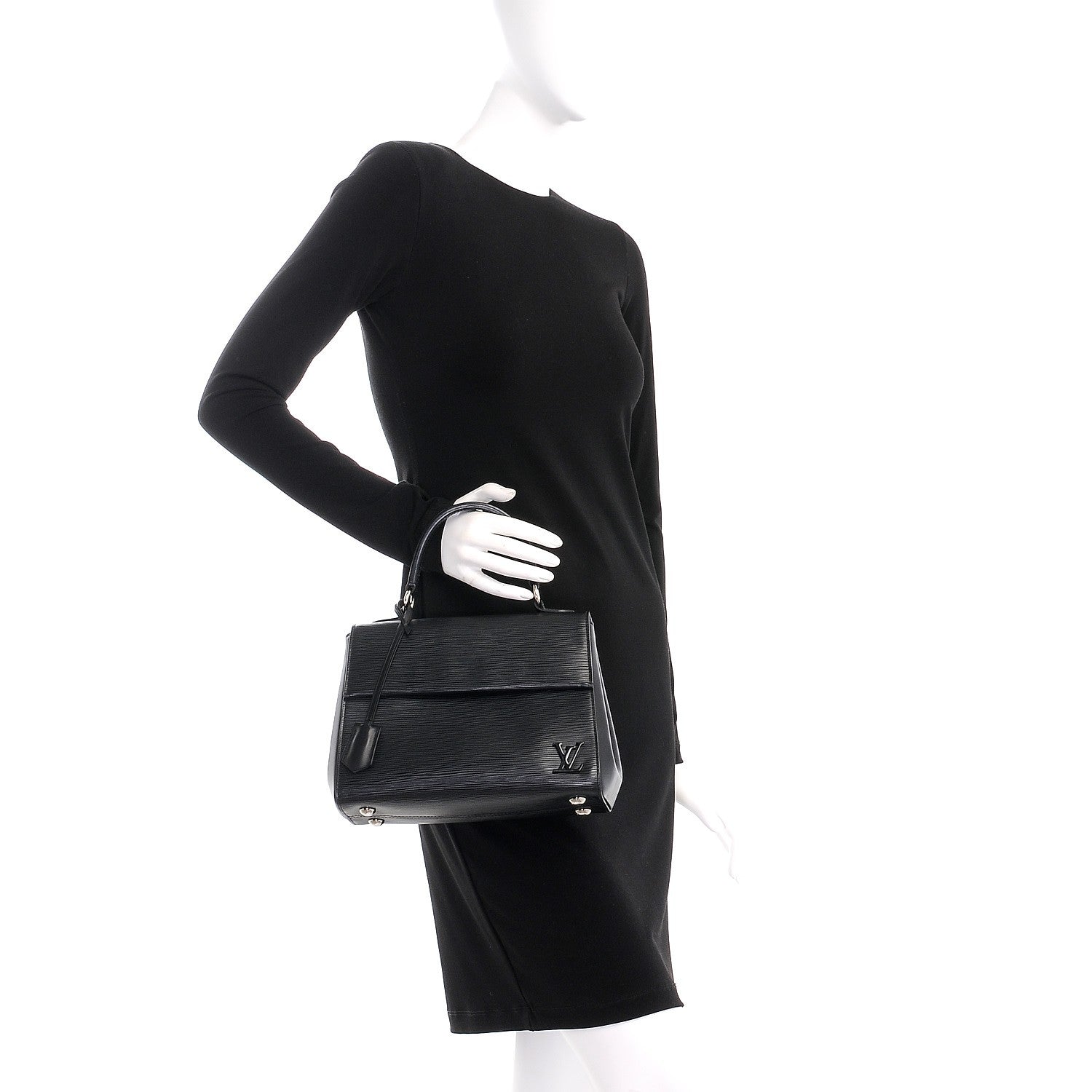 Louis Vuitton Epi Cluny BB Black 3 of 12