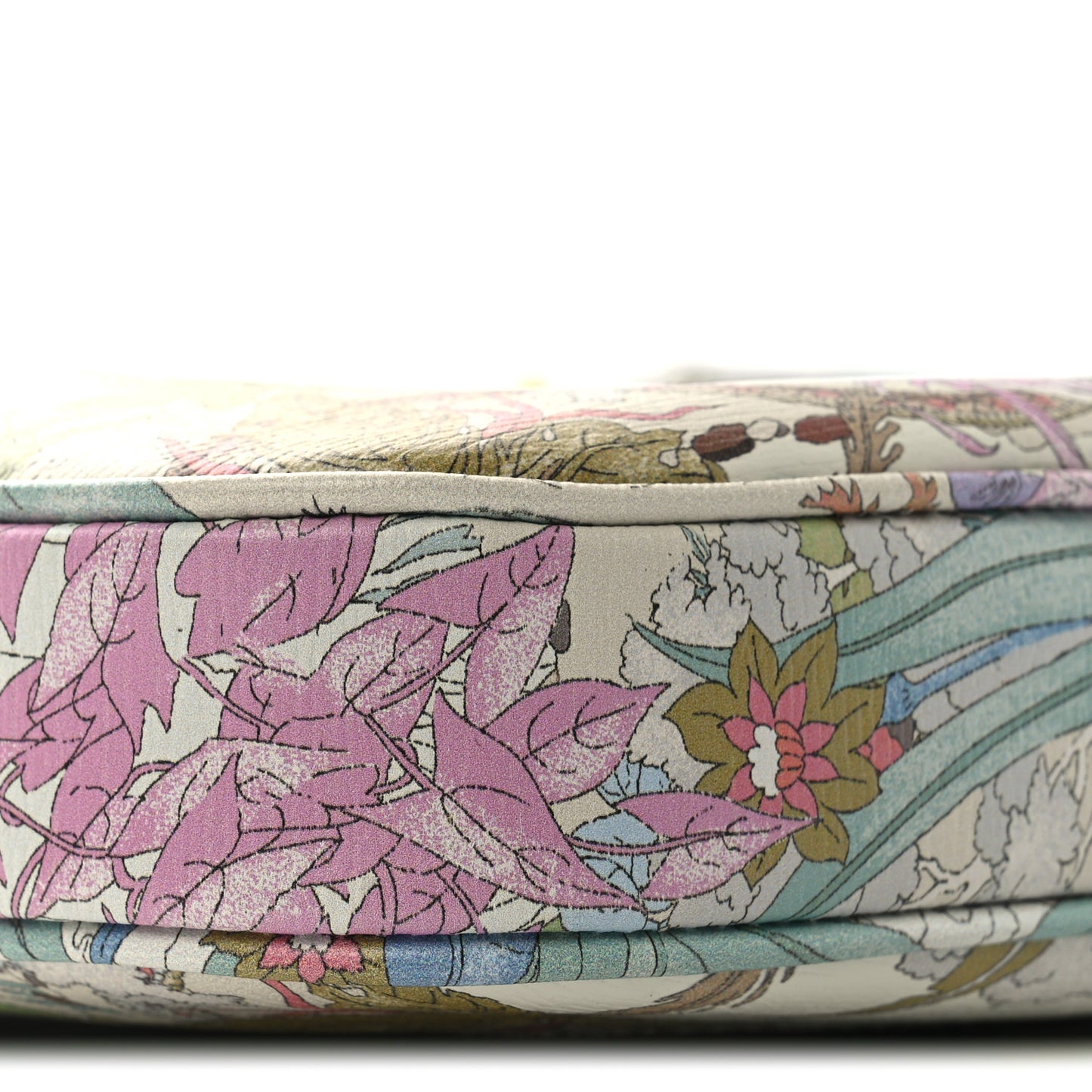 New Shangai Calfskin Tiger Savanah Small Jackie 1961 Hobo Chalky White Multicolor
