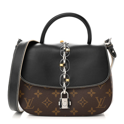 Louis Vuitton Calfskin Monogram Chain It Bag PM Black 1 of 10