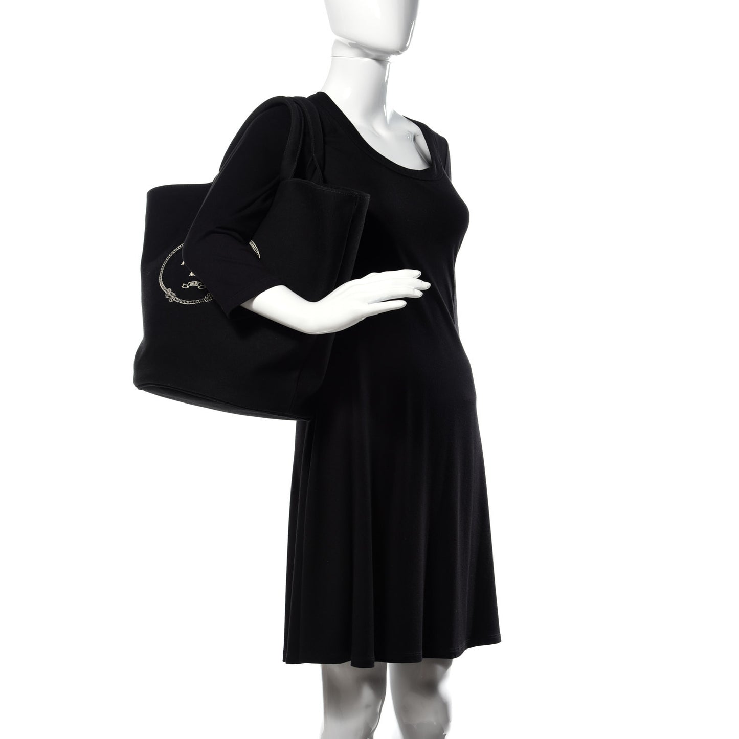 Canapa Logo Bucket Tote Black