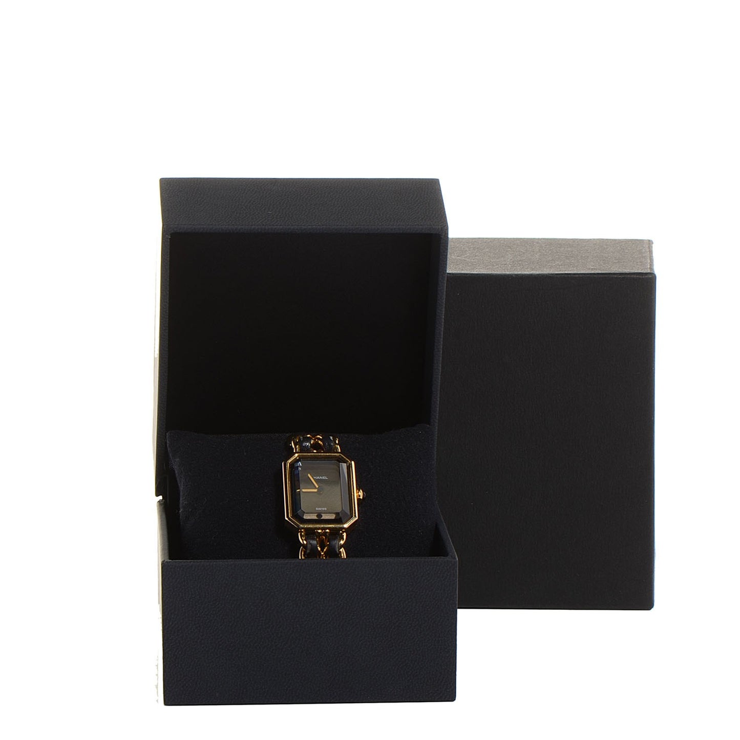 Stainless Steel Lambskin 20mm Chain Premiere Quartz Watch Gold L