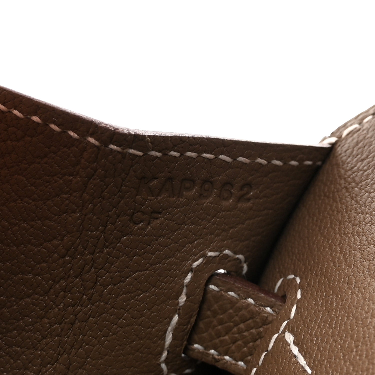 Hermes Epsom Birkin Sellier 25 Etoupe 7 of 11
