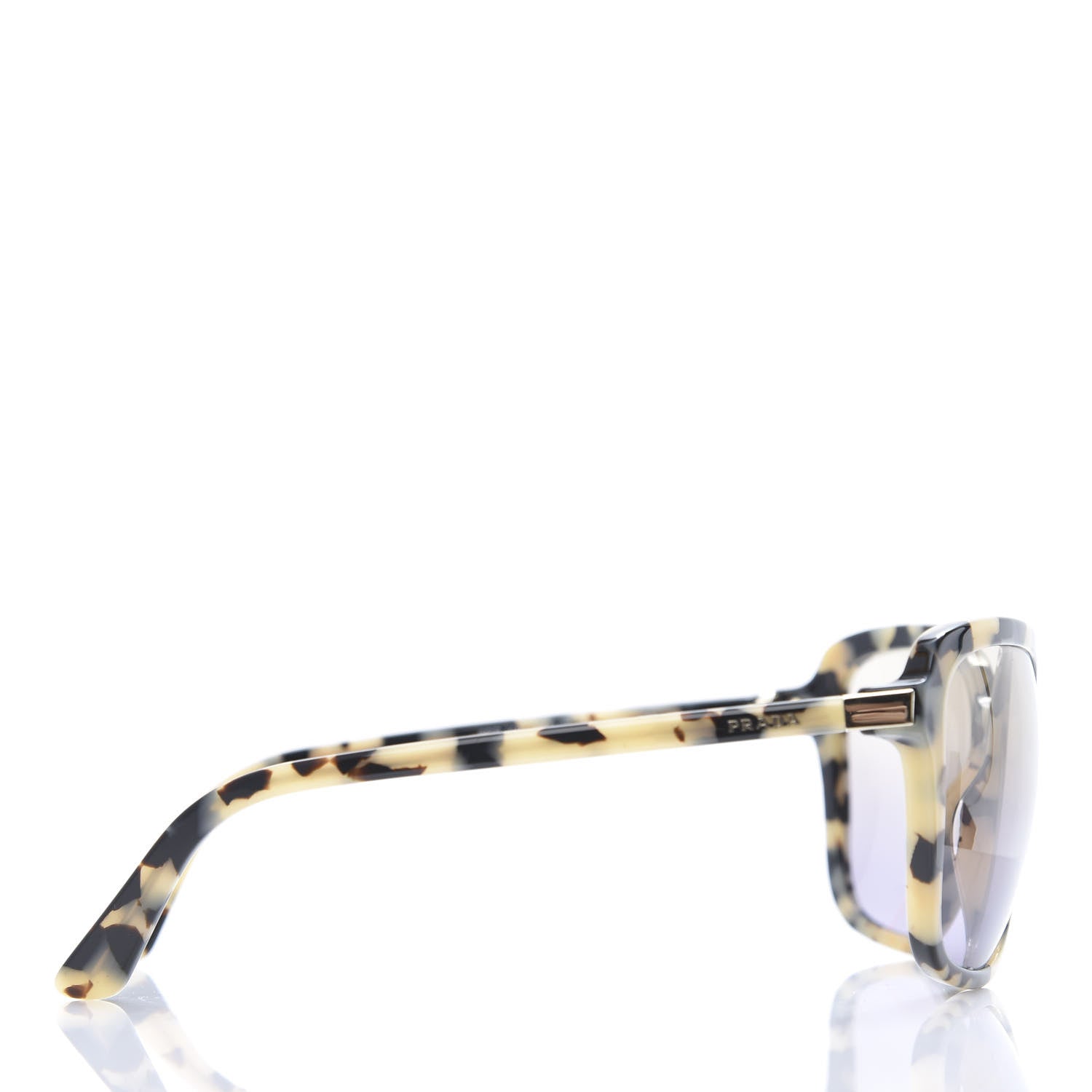 Prada Acetate Square Sunglasses SPR 10V Tortoise 3 of 8