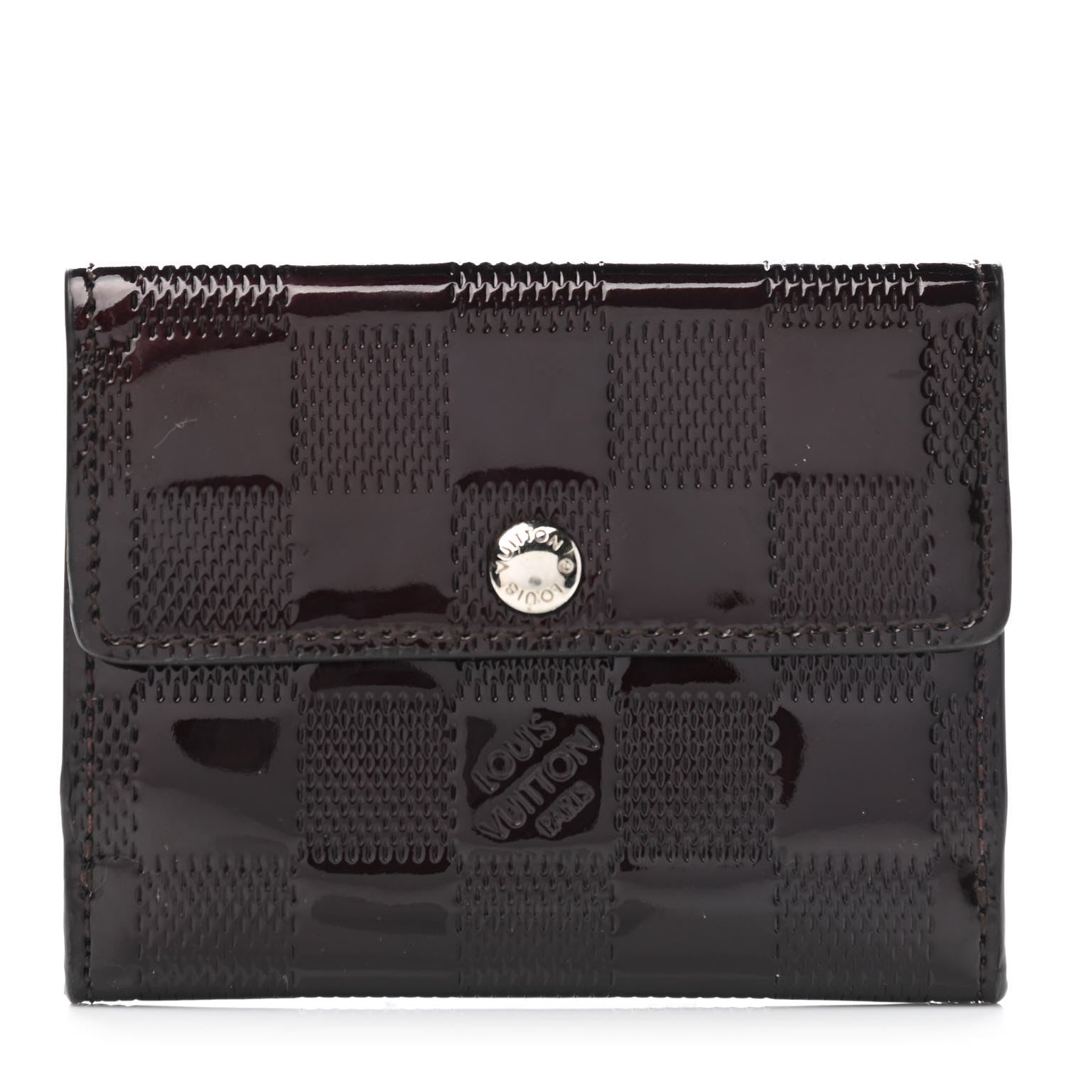 Louis Vuitton Damier Vernis Ludlow Wallet Carmine 1 of 7