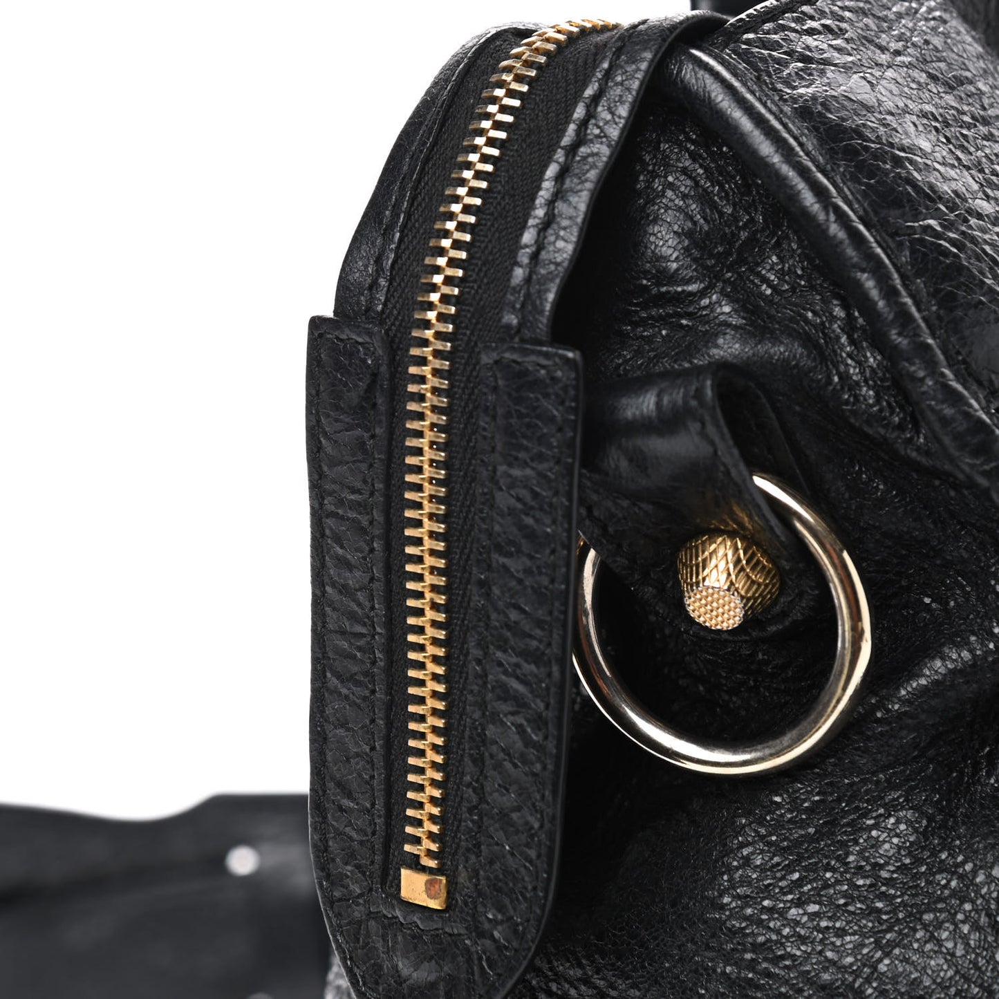 Agneau Giant 12 Gold Hardware City Black