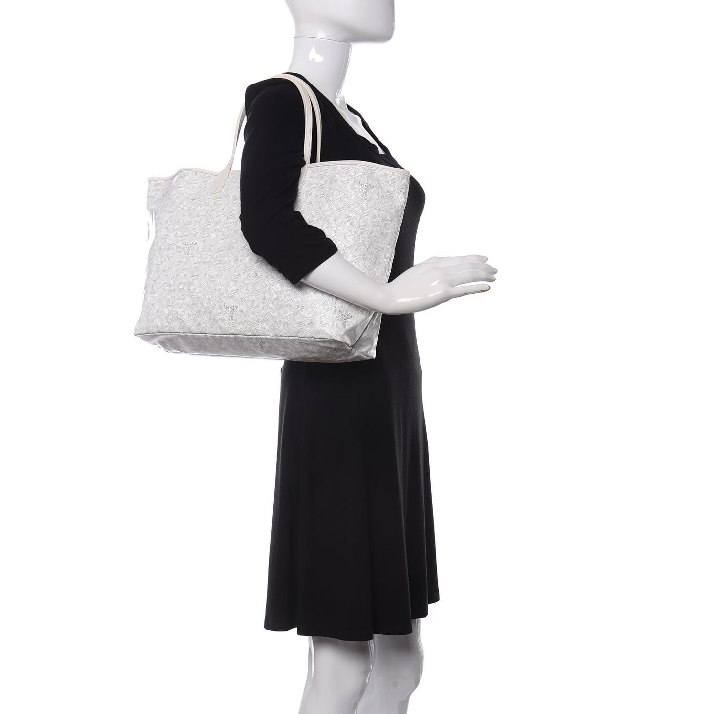 Goyardine Saint Louis PM White