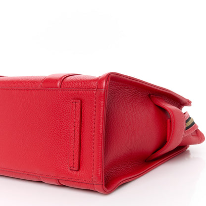 Marc Jacobs Grained Calfskin Medium The Tote Bag True Red 11 of 11