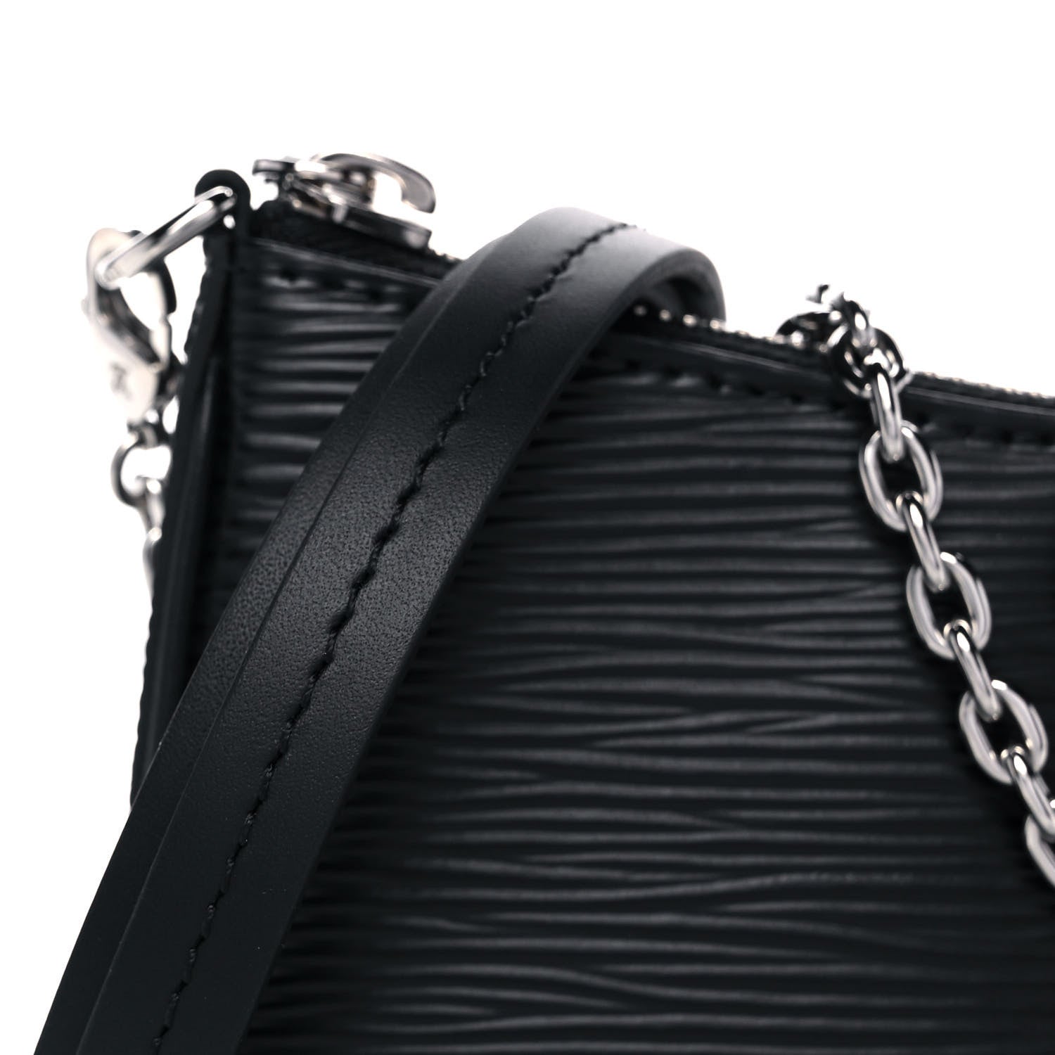 Louis Vuitton Epi Easy Pouch On Strap Black 8 of 14