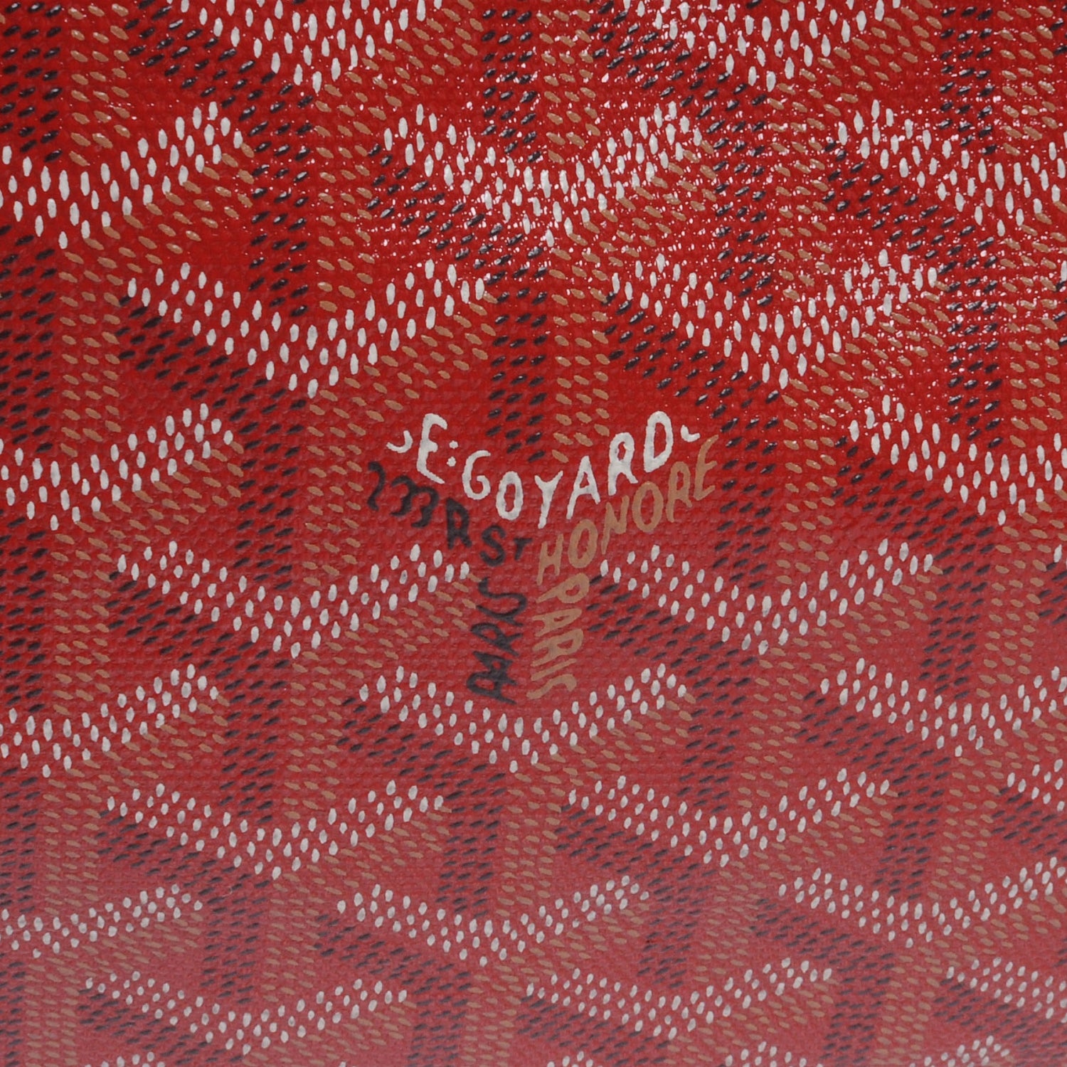 Goyard Goyardine Saint Louis PM Red 4 of 9