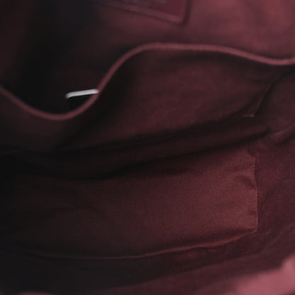 Chanel Glazed Calfskin Quilted Large Salzburg Backpack Burgundy 5 of 10