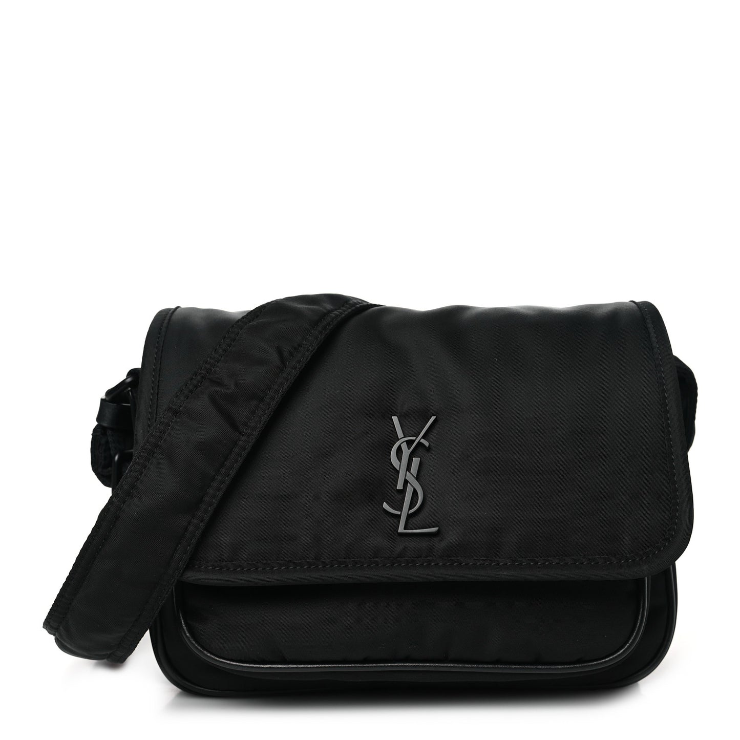 Econyl Nylon Small Niki Messenger Black