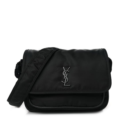 Saint Laurent Econyl Nylon Small Niki Messenger Black 1 of 10