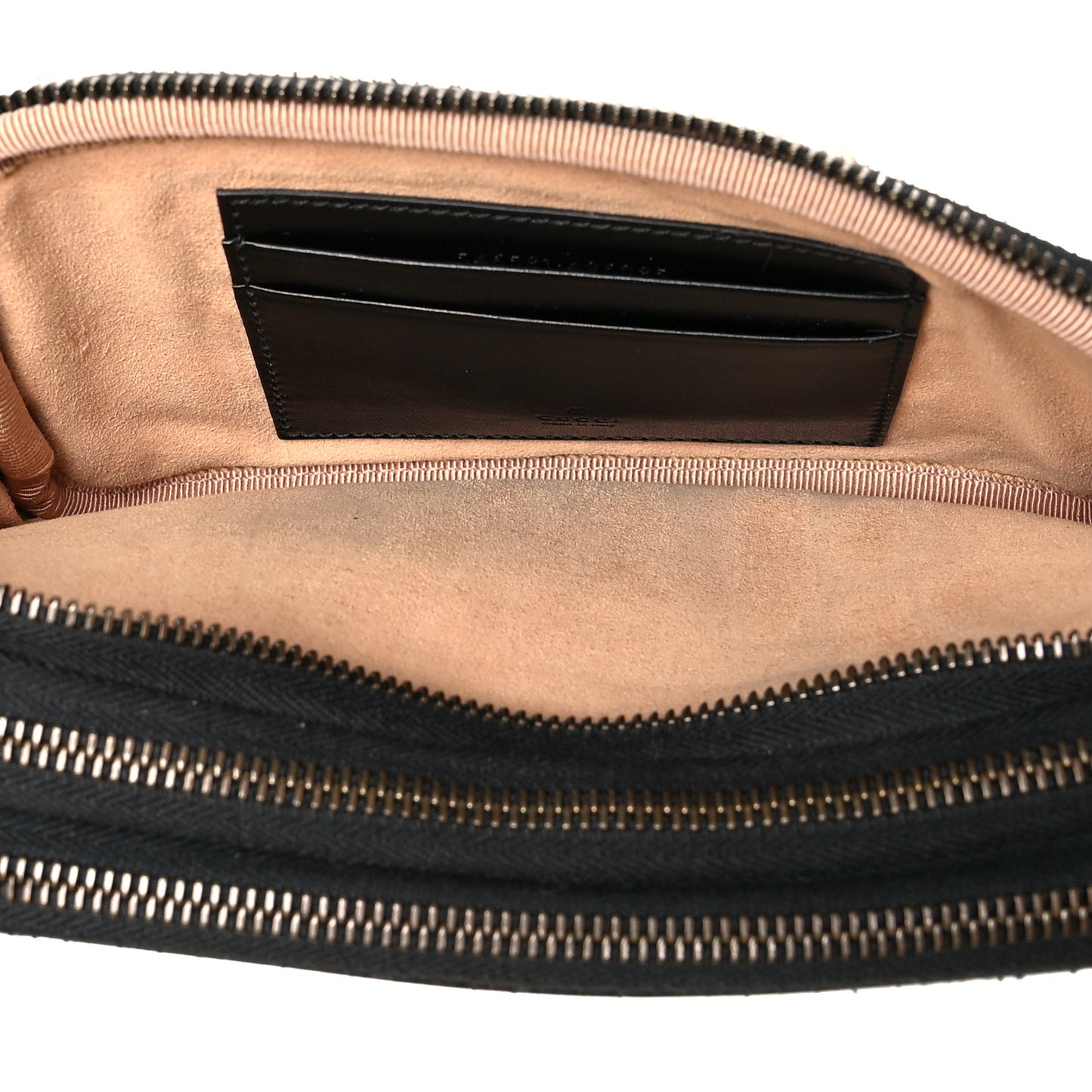 Calfskin Matelasse Mini GG Marmont Chain Crossbody Bag Black