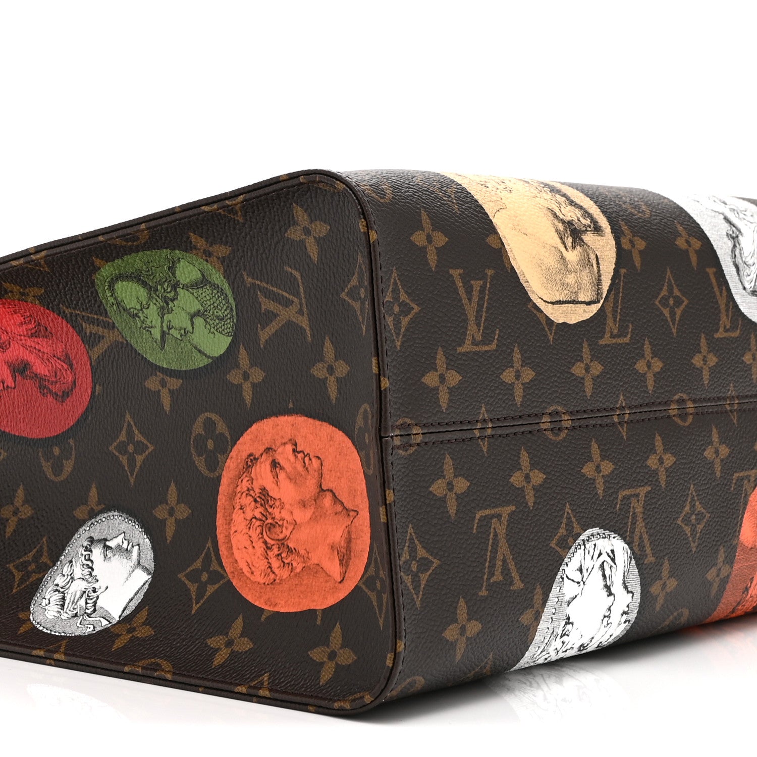 Louis Vuitton X FORNASETTI Monogram Cameo Onthego MM 8 of 9
