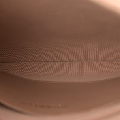 Chanel Shiny Crumpled Lambskin Quilted Large Trendy Chain Around Hobo Dark Beige 5 of 11