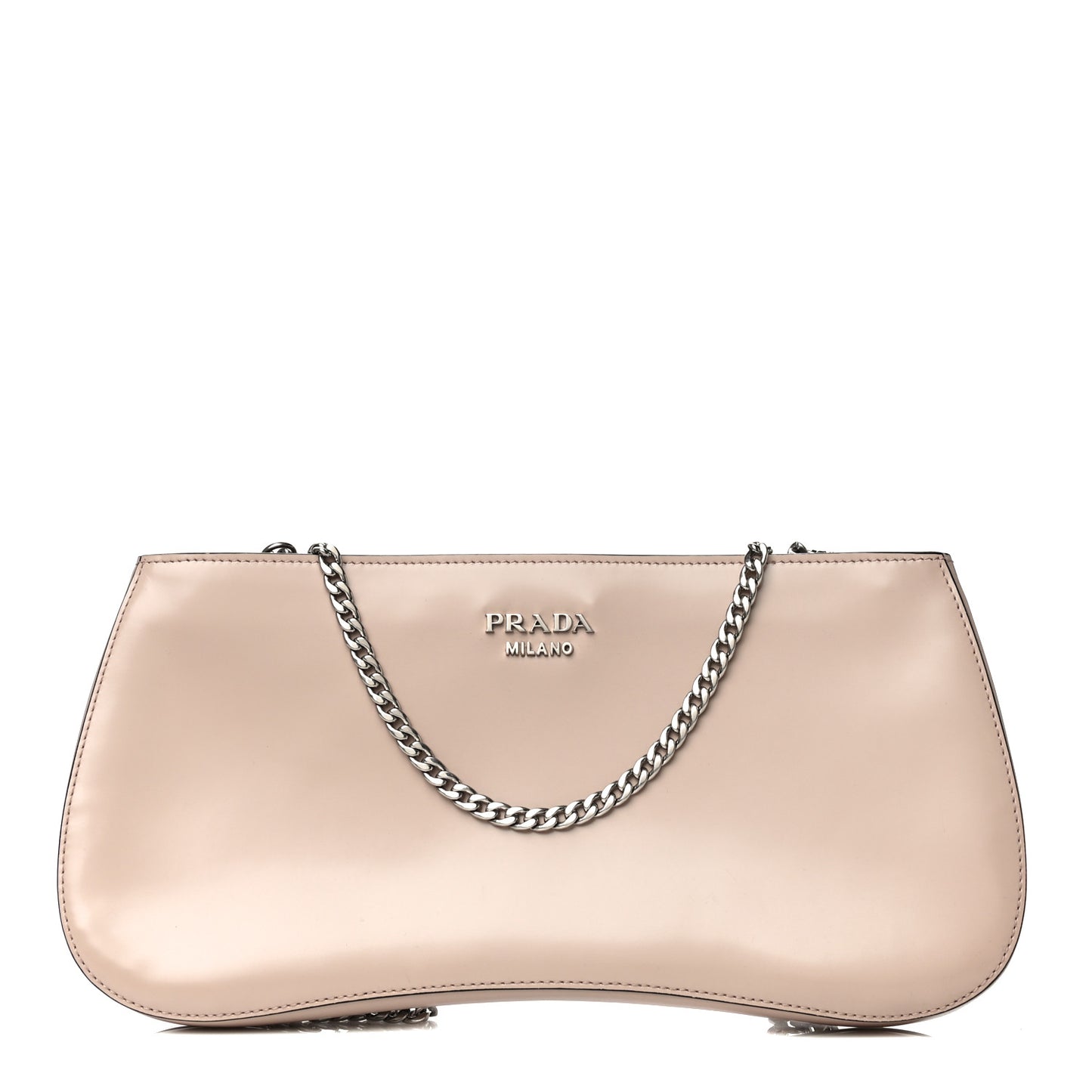 Soft Calf Chain Clutch Cammeo