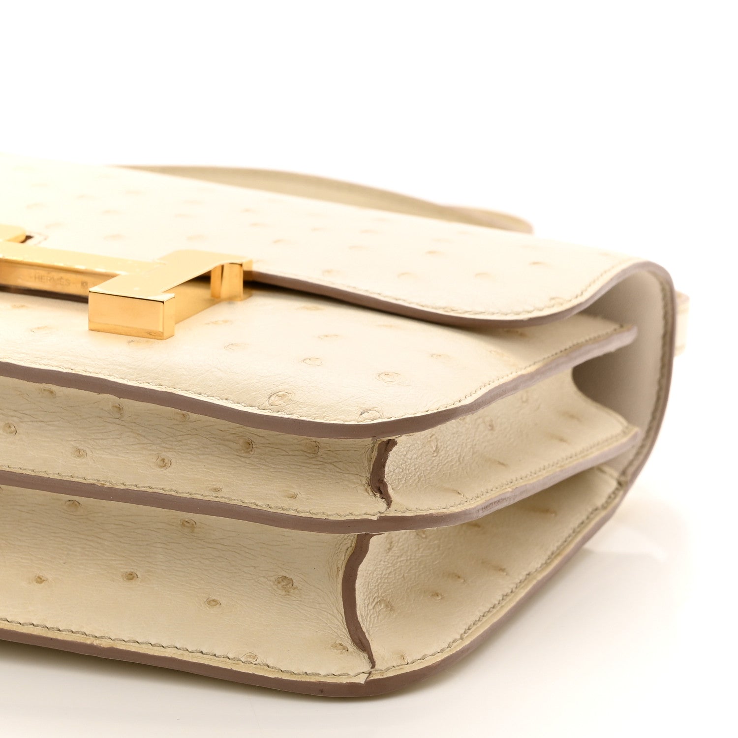 Hermes Ostrich Constance 18 Beton 10 of 11