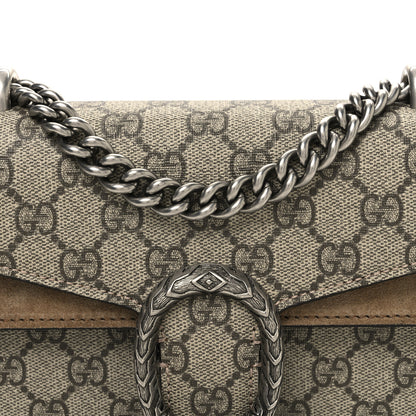 Gucci GG Supreme Monogram Mini Dionysus Shoulder Bag Taupe 8 of 10