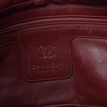 Chanel Lambskin Quilted Large Coco Cocoon Tote Navy 6 of 7