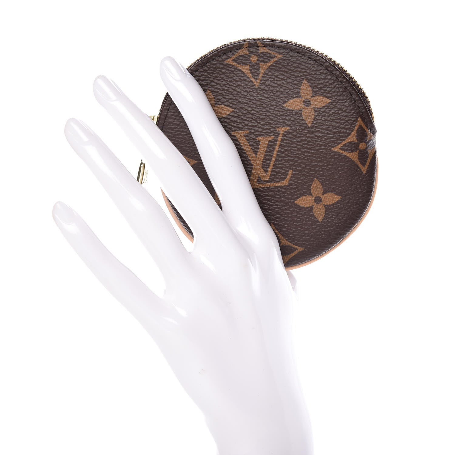 Louis Vuitton Monogram Round Coin Purse 2 of 7