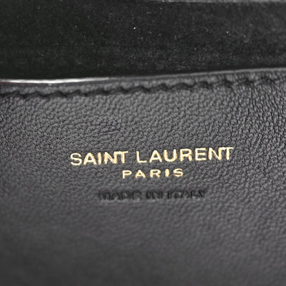 Saint Laurent Smooth Calfskin Le 5 A 7 Mini Hobo Black 6 of 12